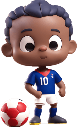 Footballer wearing the number 10 jersey